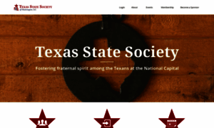 Texasstatesociety.org thumbnail