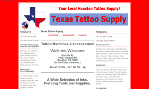 Texastattoostore.com thumbnail