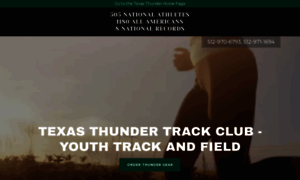 Texasthundertrackclub.com thumbnail