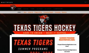 Texastigershockey.com thumbnail