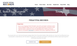 Texasvitalrecords.org thumbnail