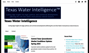 Texaswaterintelligence.com thumbnail