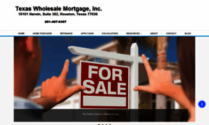 Texaswholesalemortgage.com thumbnail