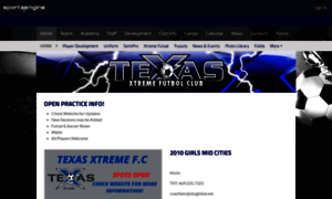 Texasxtremefc.com thumbnail