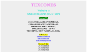 Texcones.com thumbnail
