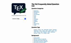 Texfaq.org thumbnail