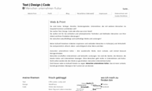 Text-design-code.de thumbnail