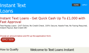 Text-loans-instant.co.uk thumbnail