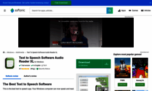 Text-to-speech-software-audio-reader-xl.en.softonic.com thumbnail