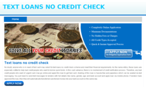 Text.loans.no.credit.check.1monthloans24by7.co.uk thumbnail