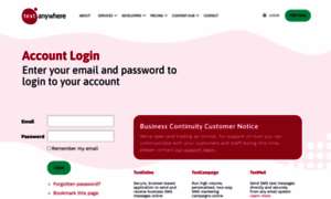Textanywhere.textapp.net thumbnail