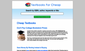 Textbooksforcheap.com thumbnail
