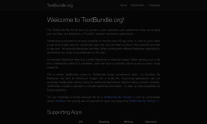 Textbundle.org thumbnail
