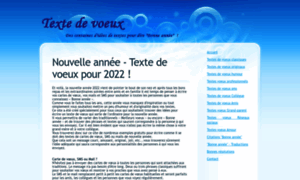 Texte-de-voeux.fr thumbnail