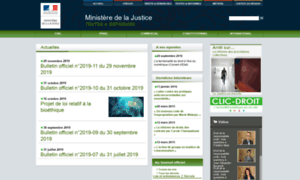 Textes.justice.gouv.fr thumbnail