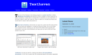 Texthaven.com thumbnail