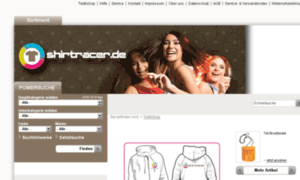 Textilshop.shirtracer.de thumbnail