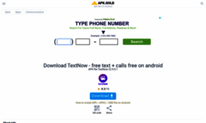 Textnow-free-text-plus-calls.apk.gold thumbnail