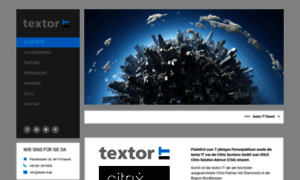 Textor-it.de thumbnail