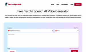 Textospeech.net thumbnail