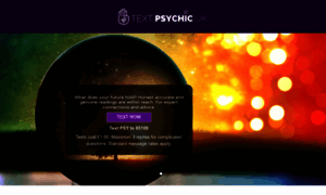 Textpsychic.co.uk thumbnail