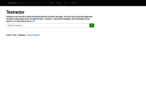 Textractor.net thumbnail
