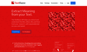 Textrazor.com thumbnail