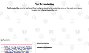 Texttohandwriting.com thumbnail