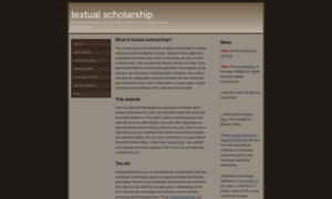 Textualscholarship.org thumbnail