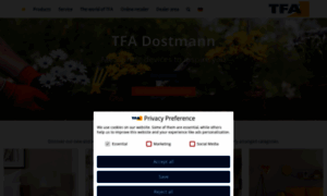 Tfa-dostmann.com thumbnail