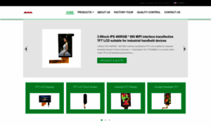 Tftlcd-displays.com thumbnail
