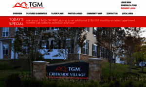 Tgmcreeksidevillage.com thumbnail