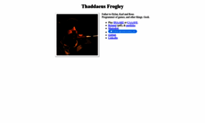 Thad.frogley.info thumbnail