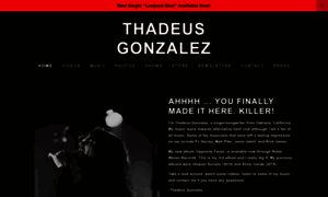 Thadeusgonzalez.com thumbnail