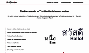 Thai-lernen.de thumbnail