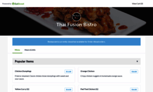 Thaifusionwesthills.com thumbnail