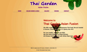 Thaigardenasianfusion.com thumbnail