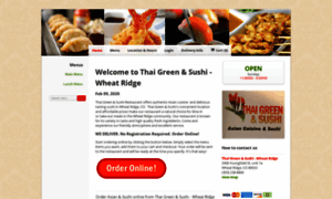 Thaigreensushi.com thumbnail