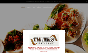 Thaiherbsrestaurant.net thumbnail