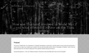 Thailandworldwar2.weebly.com thumbnail