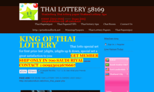 Thailottery4u.webs.com thumbnail
