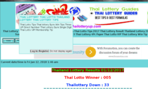 Thailotterytips.freeforums.biz thumbnail