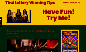 Thailotterywinningtips.info thumbnail