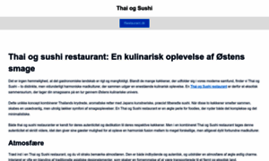 Thaiogsushi.dk thumbnail