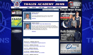 Thalesacademytitans.com thumbnail