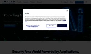 Thalesesecurity.com thumbnail