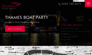 Thamesboatparty.co.uk thumbnail