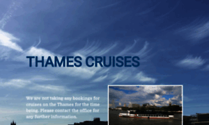 Thamescruises.com thumbnail