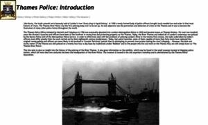 Thamespolicemuseum.org.uk thumbnail