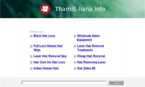 Thamie-liana.info thumbnail